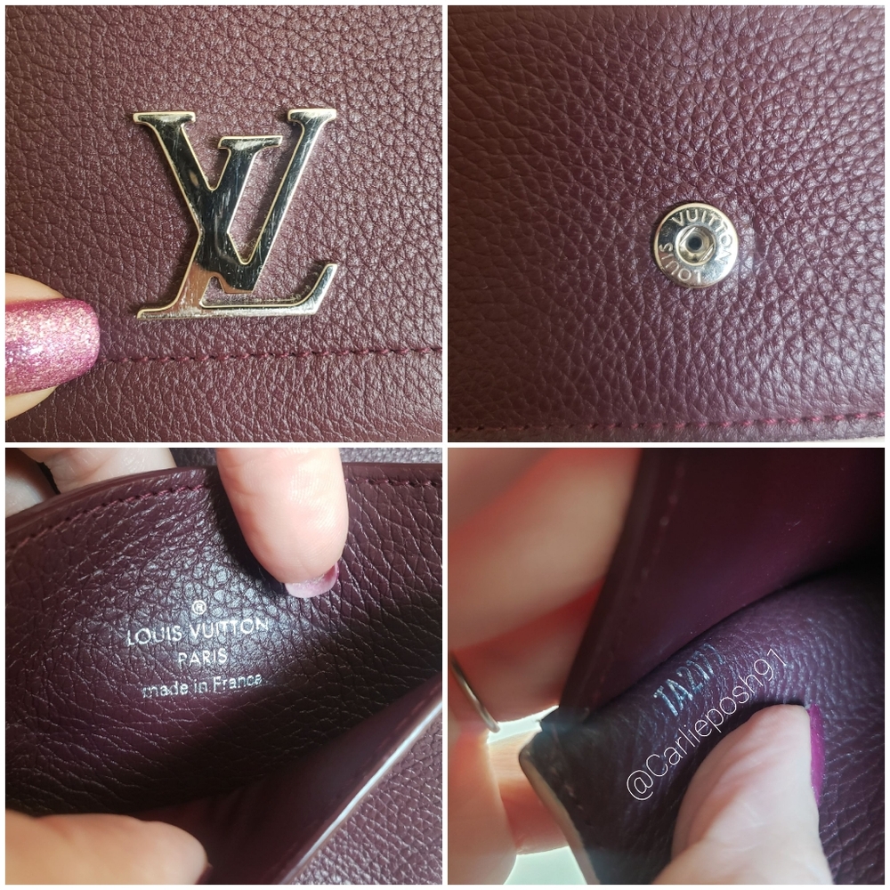 **SOLD** Authentic Pre-owned Louis Vuitton Lockme Compact Wallet - Picture 12 of 13